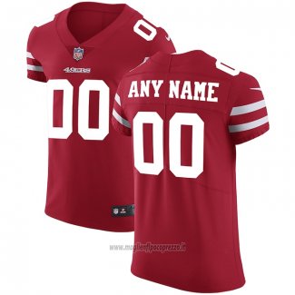 Maglia NFL Elite San Francisco 49ers Personalizzate Vapor Untouchable Rosso