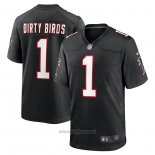 Maglia NFL Game Atlanta Falcons Dirty Birds Retro Nero