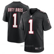 Maglia NFL Game Atlanta Falcons Dirty Birds Retro Nero