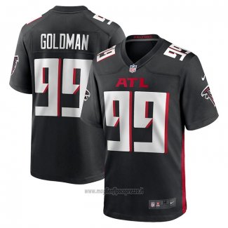 Maglia NFL Game Atlanta Falcons Eddie Goldman Nero