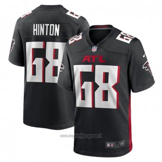 Maglia NFL Game Atlanta Falcons Kyle Hinton Nero