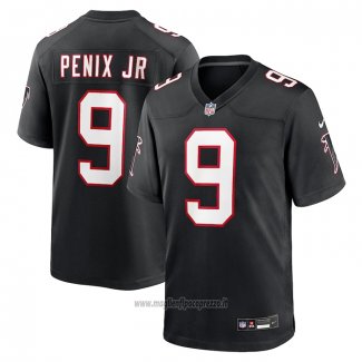 Maglia NFL Game Atlanta Falcons Michael Penix JR. Throwback Nero