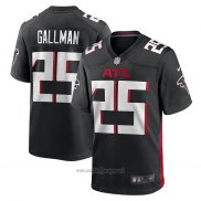 Maglia NFL Game Atlanta Falcons Wayne Gallman Nero