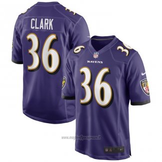 Maglia NFL Game Baltimore Ravens Chuck Clark Viola