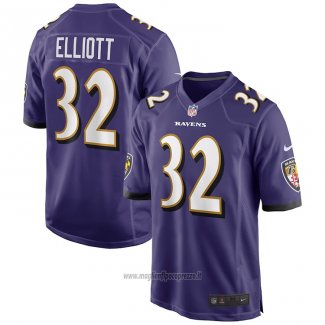 Maglia NFL Game Baltimore Ravens Deshon Elliott Viola