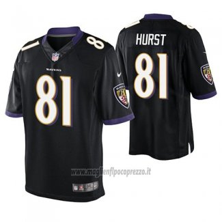 Maglia NFL Game Baltimore Ravens Hayden Hurst Nero