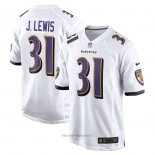 Maglia NFL Game Baltimore Ravens Jamal Lewis Retired Bianco