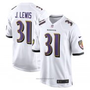 Maglia NFL Game Baltimore Ravens Jamal Lewis Retired Bianco