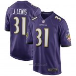 Maglia NFL Game Baltimore Ravens Jamal Lewis Retired Viola