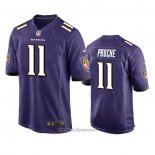 Maglia NFL Game Baltimore Ravens James Proche Viola