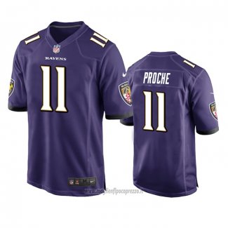 Maglia NFL Game Baltimore Ravens James Proche Viola