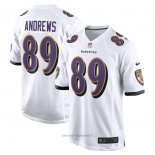 Maglia NFL Game Baltimore Ravens Mark Andrews Bianco