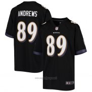 Maglia NFL Game Bambino Baltimore Ravens Mark Andrews Nero