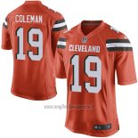 Maglia NFL Game Bambino Cleveland Browns Coleman Arancione