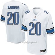 Maglia NFL Game Bambino Detroit Lions Sanders Bianco