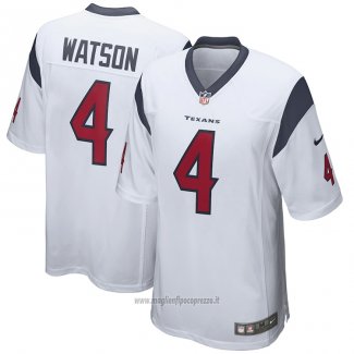 Maglia NFL Game Bambino Houston Texans Deshaun Watson Bianco