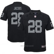 Maglia NFL Game Bambino Las Vegas Raiders Josh Jacobs Nero
