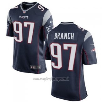 Maglia NFL Game Bambino New England Patriots Branch Nero