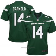 Maglia NFL Game Bambino New York Jets Sam Darnold Verde