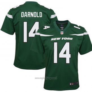 Maglia NFL Game Bambino New York Jets Sam Darnold Verde