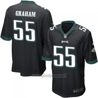 Maglia NFL Game Bambino Philadelphia Eagles Graham Nero