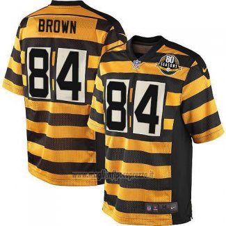 Maglia NFL Game Bambino Pittsburgh Steelers Brown Giallo