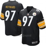 Maglia NFL Game Bambino Pittsburgh Steelers Heyward Nero