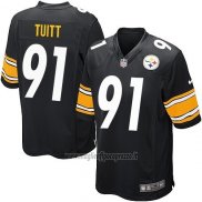 Maglia NFL Game Bambino Pittsburgh Steelers Tuitt Nero