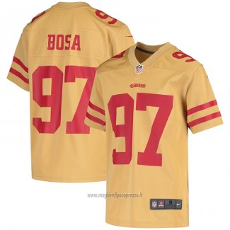 Maglia NFL Game Bambino San Francisco 49ers Nick Bosa Inverted Or