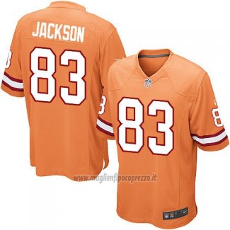 Maglia NFL Game Bambino Tampa Bay Buccaneers Jackson Arancione