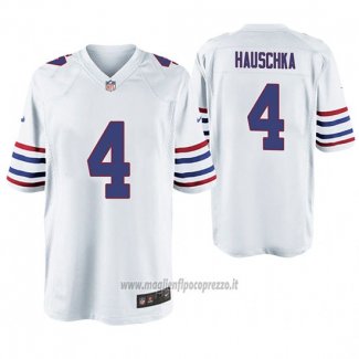 Maglia NFL Game Buffalo Bills Steven Hauschka Throwback Bianco