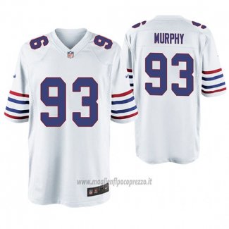 Maglia NFL Game Buffalo Bills Trent Murphy Throwback Bianco