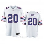 Maglia NFL Game Buffalo Bills Zack Moss Alternato Bianco