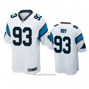 Maglia NFL Game Carolina Panthers Bravvion Roy Bianco