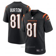 Maglia NFL Game Cincinnati Bengals Jermaine Burton Nero