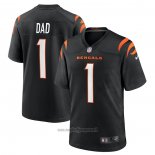Maglia NFL Game Cincinnati Bengals Number 1 Dad Nero