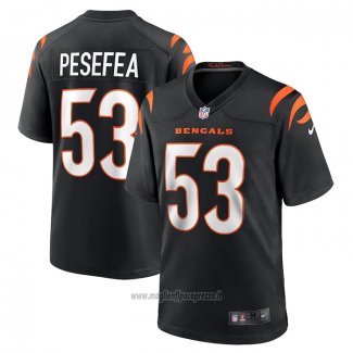 Maglia NFL Game Cincinnati Bengals Tj Pesefea Nero