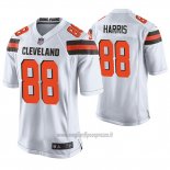 Maglia NFL Game Cleveland Browns Demetrius Harris Bianco