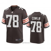 Maglia NFL Game Cleveland Browns Jack Conklin Marrone