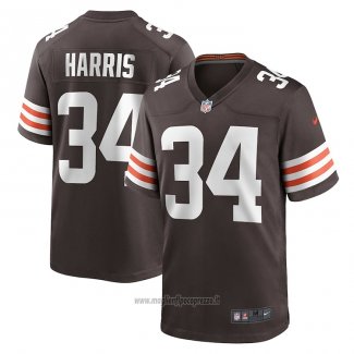 Maglia NFL Game Cleveland Browns Tim Harris Marrone