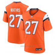 Maglia NFL Game Denver Broncos Damarri Mathis Arancione