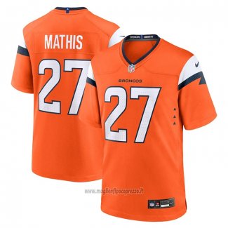 Maglia NFL Game Denver Broncos Damarri Mathis Arancione