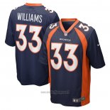 Maglia NFL Game Denver Broncos Javonte Williams Home Blu
