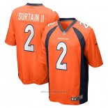 Maglia NFL Game Denver Broncos Patrick Surtain Ii Arancione