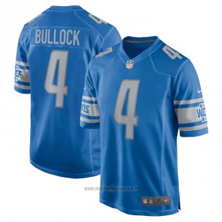 Maglia NFL Game Detroit Lions Randy Bullock Blu