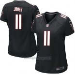 Maglia NFL Game Donna Atlanta Falcons Jones Nero2
