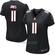 Maglia NFL Game Donna Atlanta Falcons Jones Nero2
