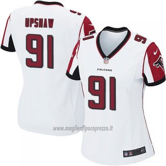 Maglia NFL Game Donna Atlanta Falcons Upshaw Bianco
