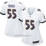 Maglia NFL Game Donna Baltimore Ravens Suggs Bianco