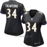 Maglia NFL Game Donna Baltimore Ravens Taliaferro Nero
